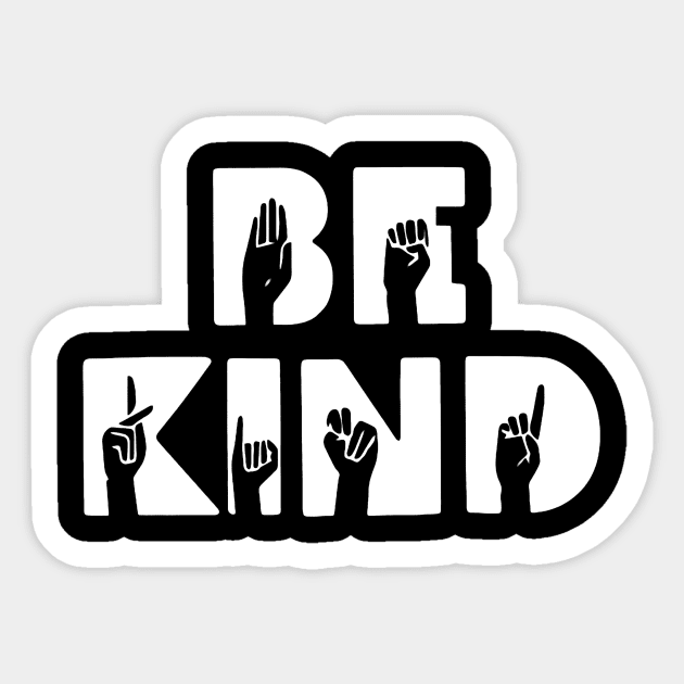 Be Kind Sticker by Conjunction Tarrot